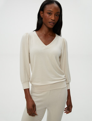 Gabriella Madison 3/4 Sleeve V-neck