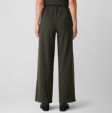 Washable Flex Ponte Wide Full Length Trouser