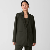 Washable Flex Ponte Long Blazer