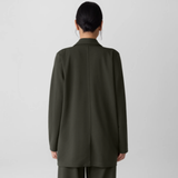 Washable Flex Ponte Long Blazer