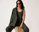 Light Cotton Nylon Short Trench Coat