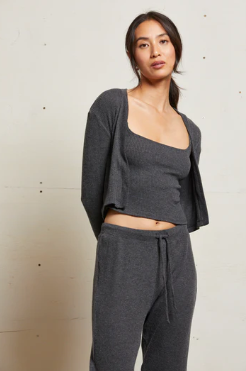 Kelsey Sweater Rib Cardigan