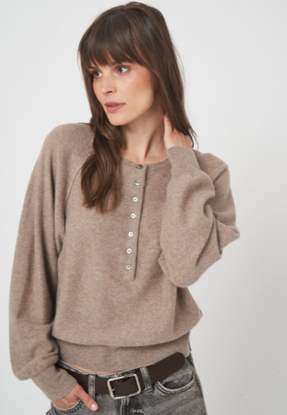 Organic Cashmere Henley