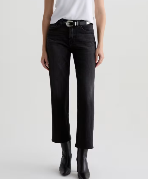 Brinley Mid Rise Straight Leg Jean