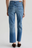Brinley Mid Rise Straight Leg Jean