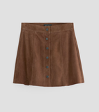 Evie Suede Skirt