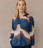 Pleated Raglan Shirt