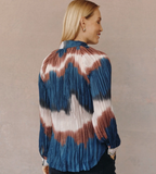 Pleated Raglan Shirt