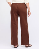 Clean Front Wide Leg Pant