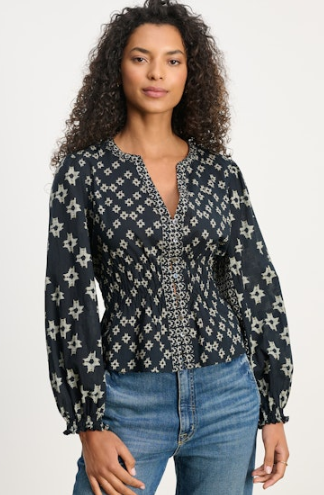 Aspen Print Charlotte Top