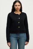 Mahal Long Sleeve Cotton/Cashmere Sweater Jacket