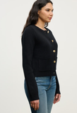 Mahal Long Sleeve Cotton/Cashmere Sweater Jacket