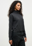 Libra Cotton Cashmere Mock Neck