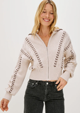 Lune Whipstitch Cardigan