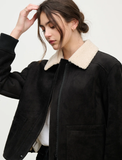 Lux Sherpa Short Zip Jacket