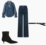 Taylor High Rise Wide Leg Pant