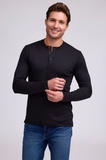 Aqua Cotton Henley