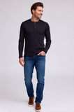Aqua Cotton Henley