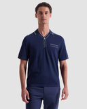 Short Sleeve 2 Button Johnny Sweater