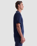 Short Sleeve 2 Button Johnny Sweater