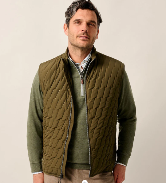 Belfry Quilted Zip Vest