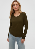 Lou 2x1 Eco Rib Doubled Long Sleeve Tee
