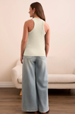 Rib Knit Racerback Tank