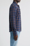 Judah Plaid Button Shirt w/ front pockets