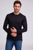 Aqua Cotton Long Sleeve Tee