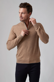 Extrafine Merino Zip Mock