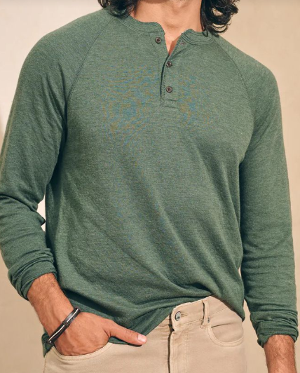 Long Sleeve Cloud Henley