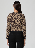 Oberon Animal Print Cardigan