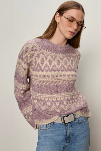 Fairisle Crew Neck Sweater