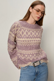 Fairisle Crew Neck Sweater