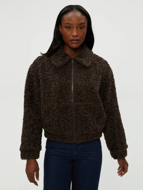 Ziggy Shaggy Shearling Jacket