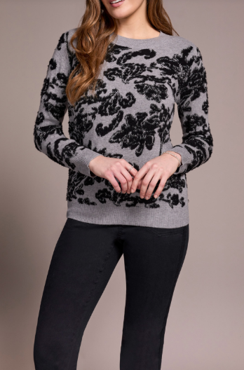 Boucle Crew Neck Sweater