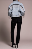 Chain Fringe Denim Jacket