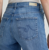 Brinley Mid Rise Straight Leg Jean