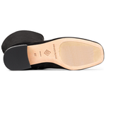 Stretch Suede Low Heel Tall Boot