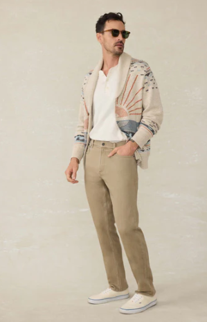 Stretch Terry 5 Pocket Pant