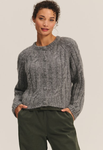 Cable Cardigan