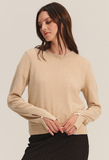 Lux Cotton Cashmere Crew