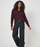 Organic Cashmere Vneck