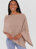 Cashmere Dress Topper Poncho