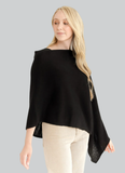 Cashmere Dress Topper Poncho
