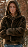 Reversible Faux Fur Coat