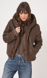 Reversible Faux Fur Coat