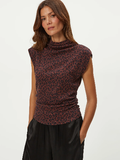 Amara Printed Ultra Rib Top