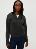 Lidia Knit Cropped Bomber