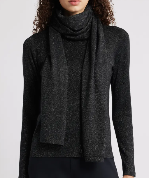 Wool Lurex Scarf